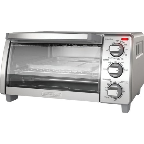 TO1745SSG Black & Decker 4-Slice Toaster Oven With EvenToast Technology