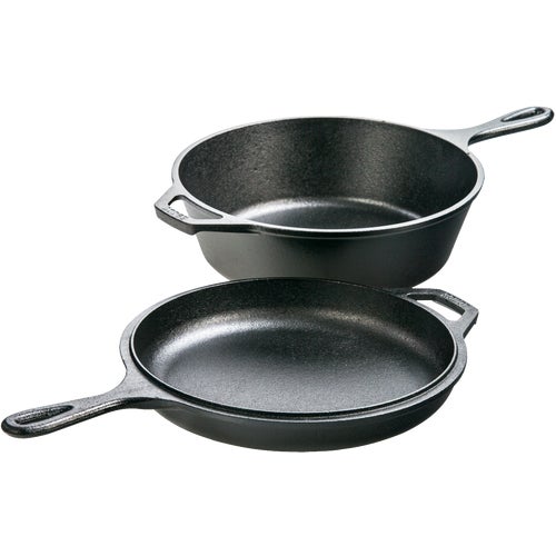 LCC3 Lodge 3.2 Qt. Cast Iron Combo Cooker