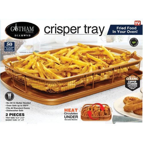 2626 Gotham Steel Diamond Crisper Tray Baking Pan