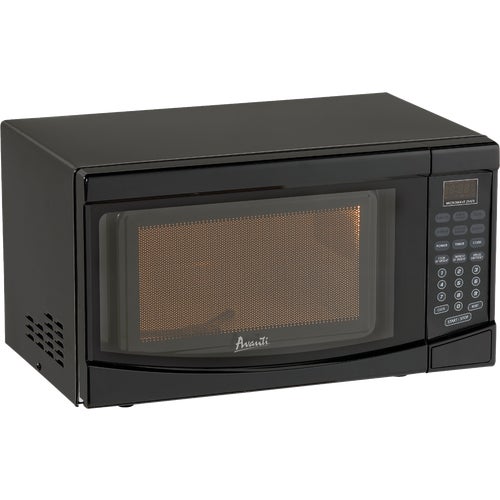 MT7V1B Avanti 0.7 Cu. Ft. Black Countertop Microwave