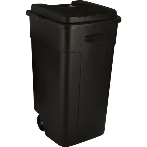 FG285100BLA Rubbermaid Roughneck Wheeled Refuse Trash Can