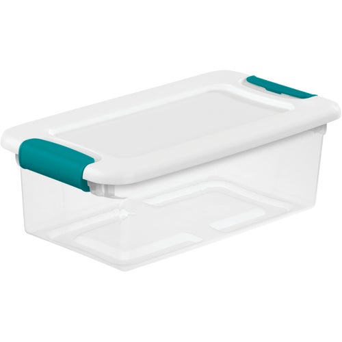 14928012 Sterilite White Latching Storage Tote