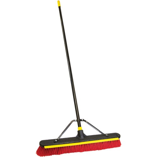 635SU Quickie JobSite 2-In-1 Squeegee Push Broom