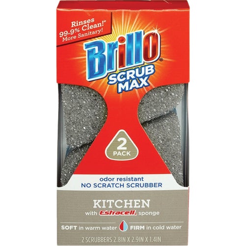 24824 Brillo Scrub Max Kitchen Scrub Sponge