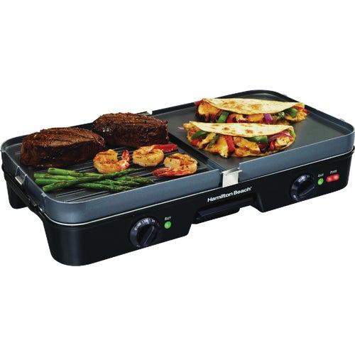 38546 Hamilton Beach 3-In-One Electric Grill/Griddle