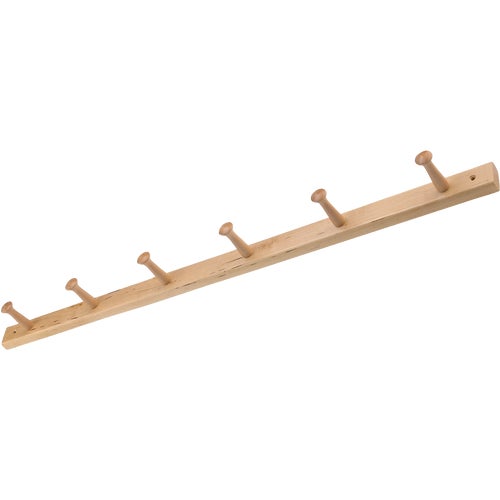 91528 iDesign Wood Peg Rack