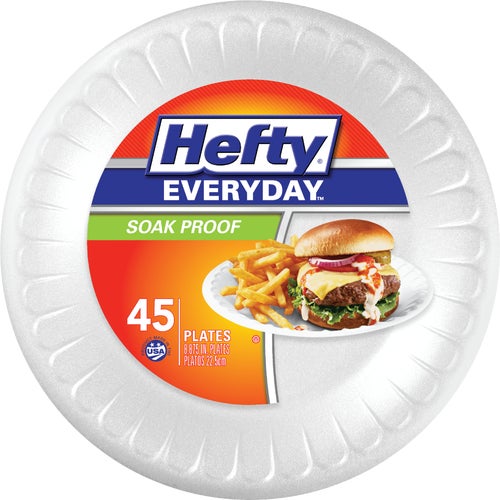 D28845 Hefty Everyday Foam Plate