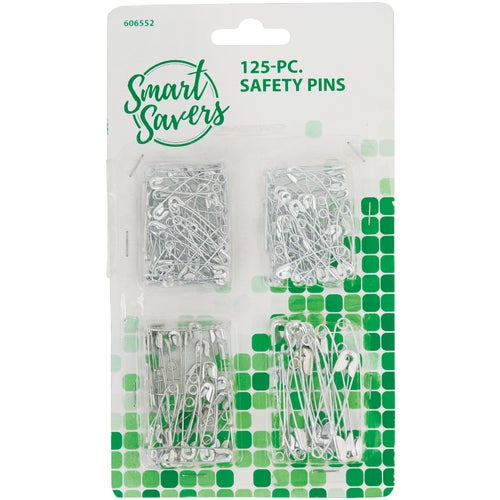 606552 Smart Savers Assorted Size Safety Pins