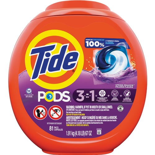 3700091781 Tide Pods 3-In-1 Liquid Laundry Detergent