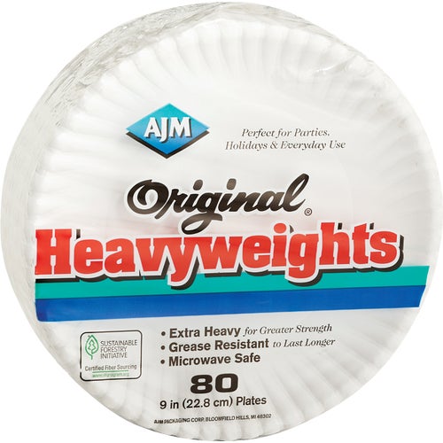 OH9AJFWH AJM Original Heavyweights Paper Plates