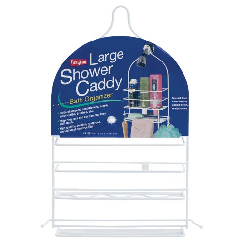 41106 Grayline Large Shower Caddy