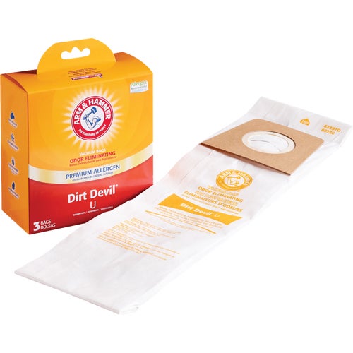 62597HQ Arm & Hammer Dirt Devil U Vacuum Bag