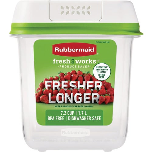 2114814 Rubbermaid Freshworks Clear Food Storage Container