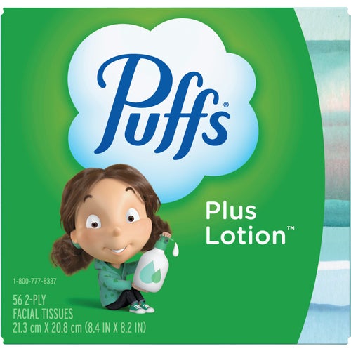 3700034864 Puffs Plus Lotion Facial Tissue