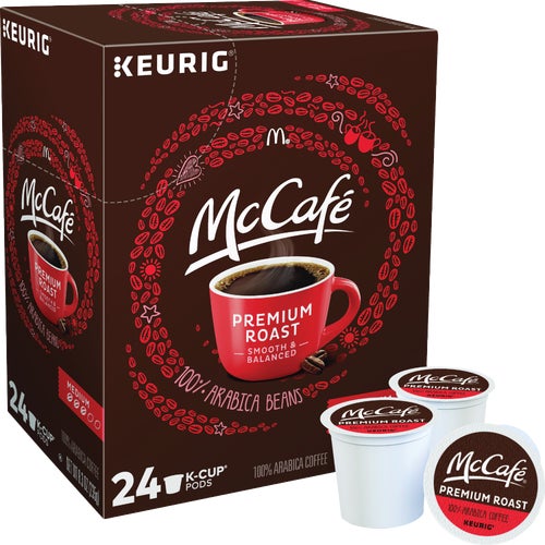 5000358124 Keurig McCafe Premium Roast Coffee K-Cup Pack