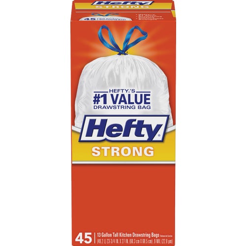 E84572 Hefty Strong Tall Kitchen Trash Bag