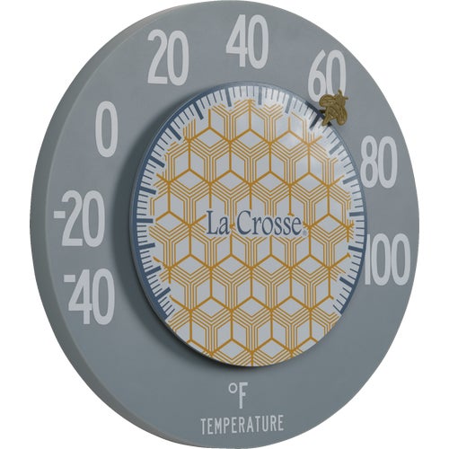 104-120A La Crosse Technology Honeycomb Indoor & Outdoor Thermometer