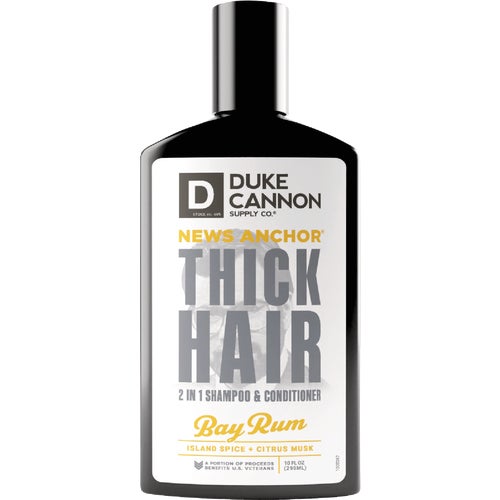 1000109 Duke Cannon 2-In-1 News Anchor Thick Shampoo & Conditioner