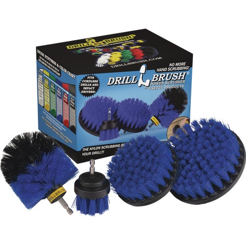 B-S-542O-QC-DB Drillbrush Pool & Marine Medium Blue Drill Brush