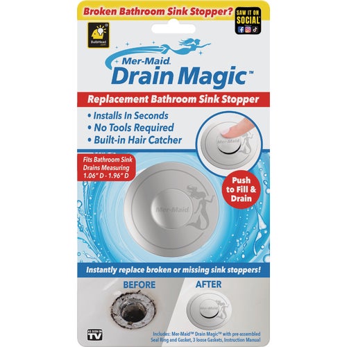 17306-8 Mer-Maid Drain Magic Drain Strainer