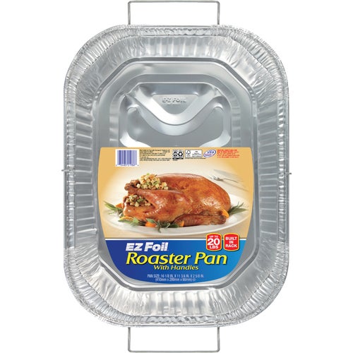 Z01986 EZ Foil Crown Classic Rack N Roast Roaster Pan With Handles