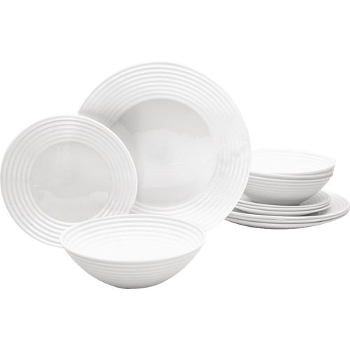 126947.12 Gibson Ultra Patio Dinnerware Set