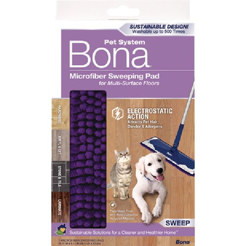 AX0003628 Bona Pet System Microfiber Sweeping Pad