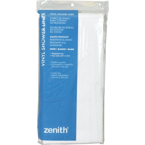 LPRLWWL Zenith Zenna Home Lightweight PEVA Shower Curtain Liner