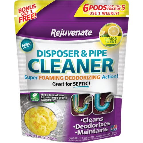 RJ6DPC-LEMON Rejuvenate Disposer & Pipe Cleaner