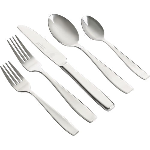 89016.2 Gibson Home Castleford Mirror Flatware Set