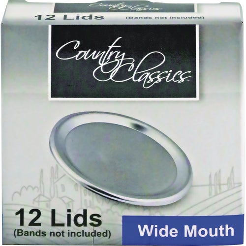 CCCL-012-WM Country Classics Tinplate Steel Canning Lids