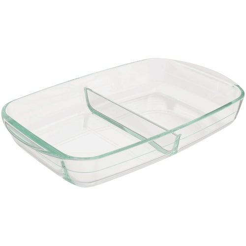 1144865 Pyrex Divided Glass Baking Dish