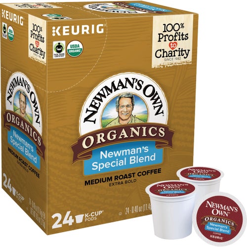 5000351721 Keurig Newmans Own Organics Coffee K-Cup Pack