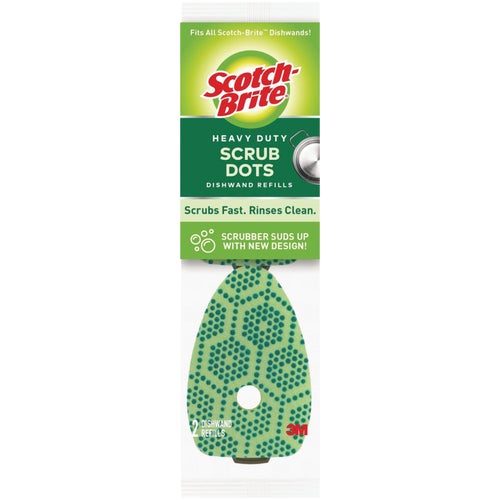 488-2-7 3M Scotch-Brite Scrub Dots Dishwand Refill