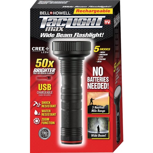 8348FEG Bell+Howell TacLight Rechargeable Flashlight