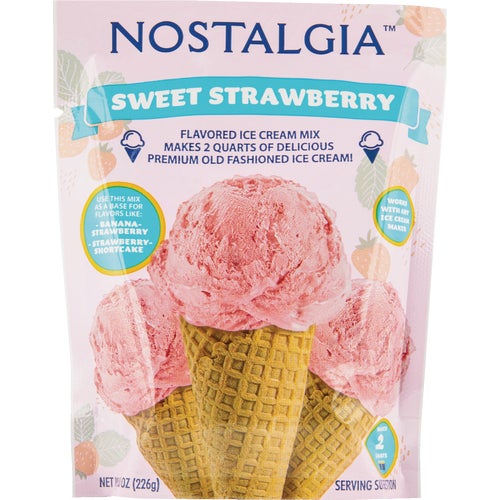 ICMS8STRB Nostalgia Ice Cream/Yogurt Mix