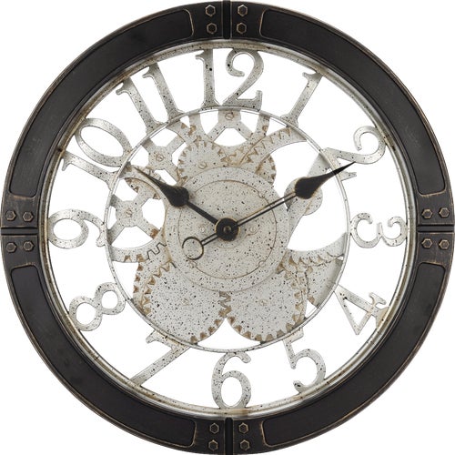 32947 Westclox Open Gears Wall Clock