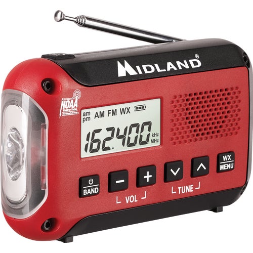 ER10VP Midland Emergency Weather Alert Radio & Flashlight