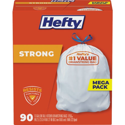 E84574 Hefty Strong Tall Kitchen Trash Bag