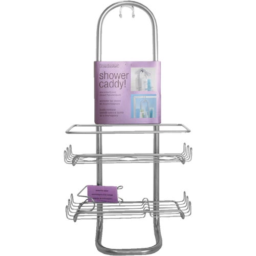 60166 iDesign Classico Silver Shower Caddy