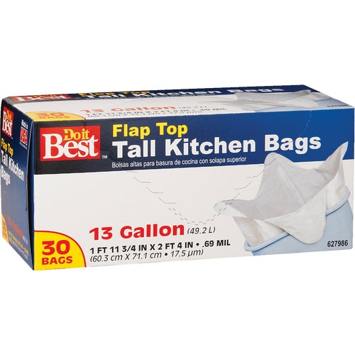 627986 Do it Best Tall Kitchen Trash Bag