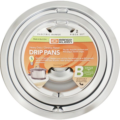 139402XCD5 Range Kleen Style B 2-Pack 6 In. And 8 In. Drip Pan