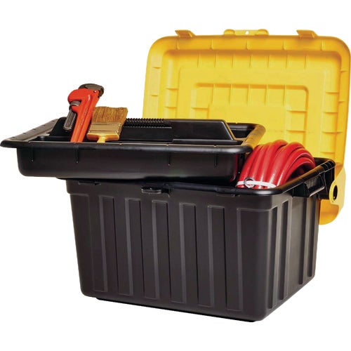 0441BKYL.02 Durabilt Storage Tote With Tray