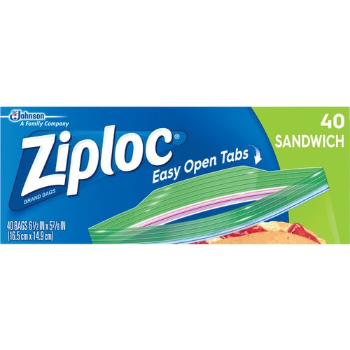 71139 Ziploc Sandwich Food Storage Bag