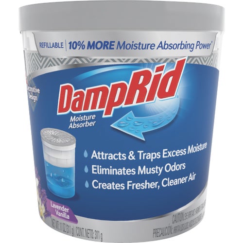 FG01LVSB DampRid Refillable Moisture Absorber & Remover