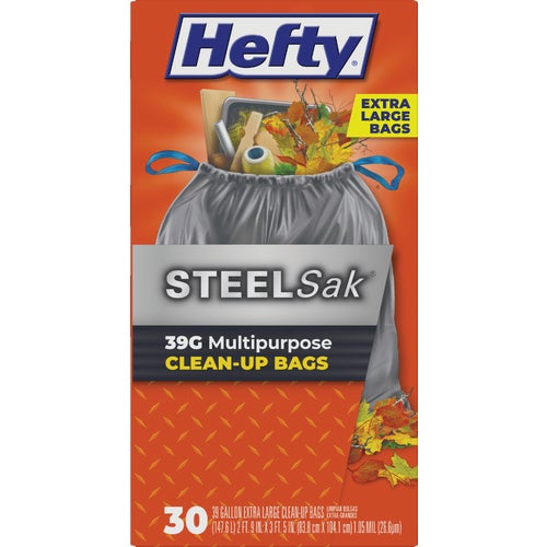 E88682 Hefty Steel Sak Trash Bag