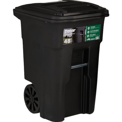 79248-R2200 Toter Black Commercial Trash Can