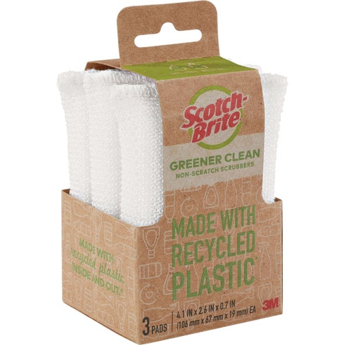 92773-CA Scotch-Brite Greener Clean Plastic Scouring Pad