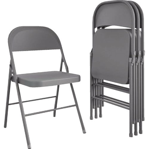 14-711-GRY4 COSCO Steel Folding Chair