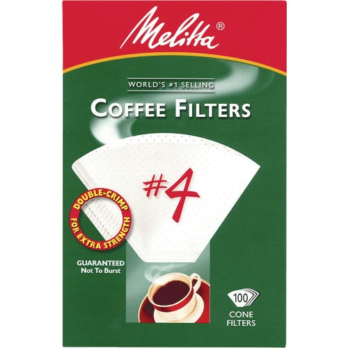 624102 Melitta #4 Cone Coffee Filter